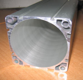 cubo calibrato in alluminio per cilindri pneumatici